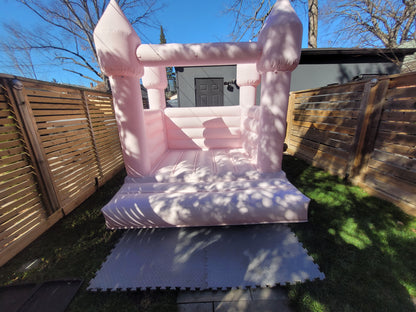 8ft x 8ft Pink Bouncy Castle - Jayde's Bouncy Castle Rentals