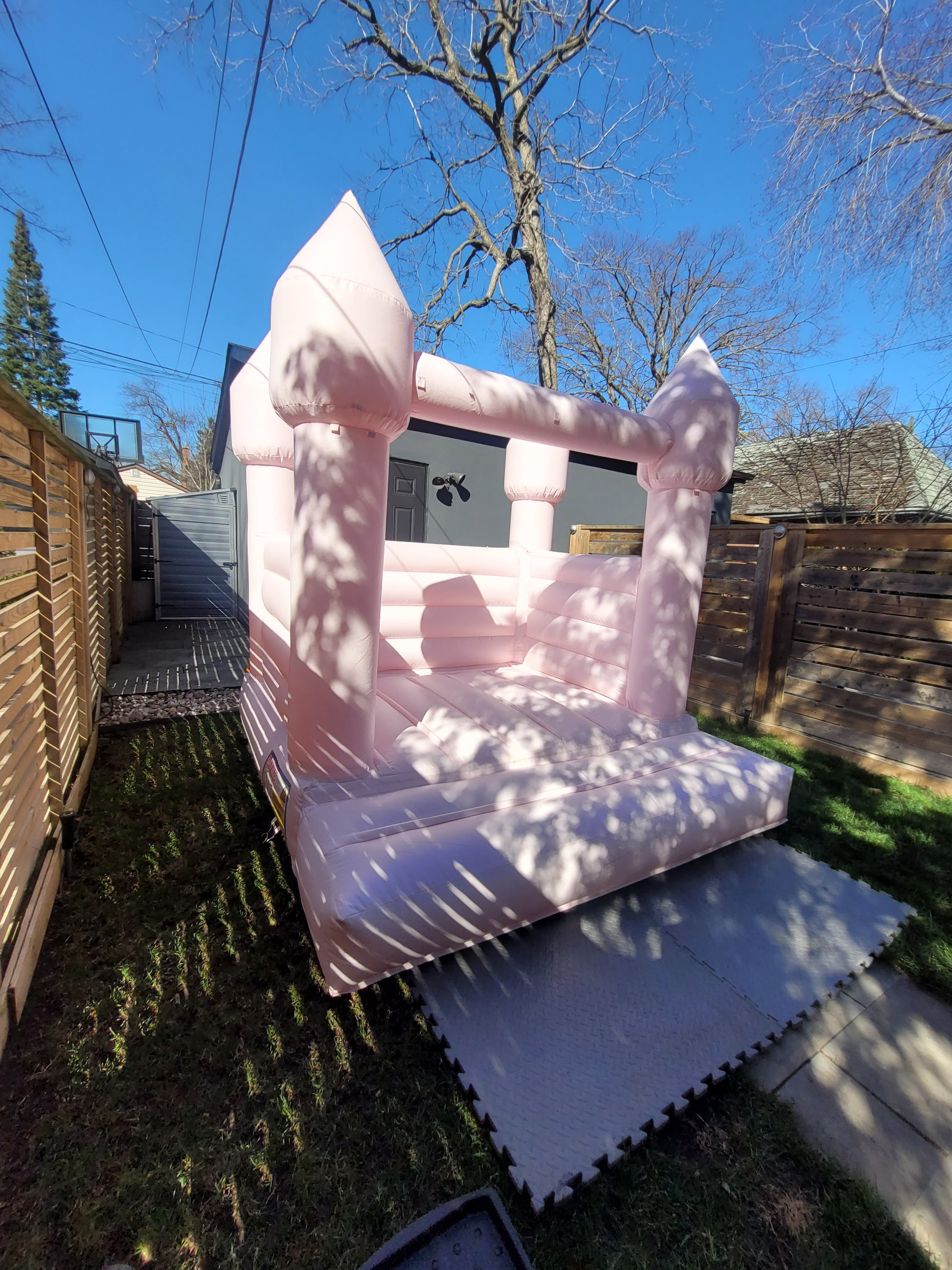 8ft x 8ft Pink Bouncy Castle - Jayde's Bouncy Castle Rentals