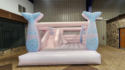 14ft x 14ft Mermaid Adult Bouncy Castle with Slide