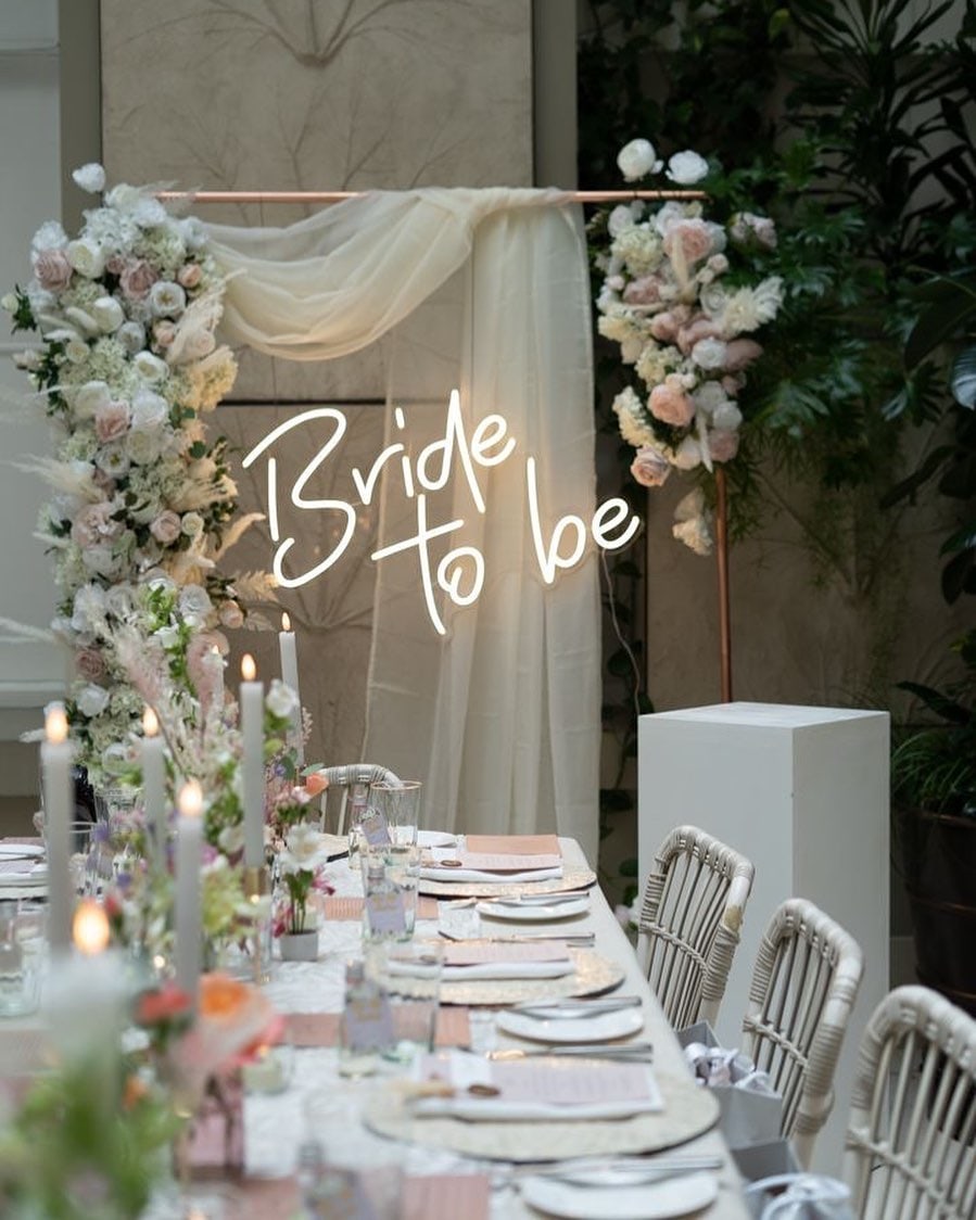 Bride to be Neon Sign Rental - Jayde's Bouncy Castle Rentals