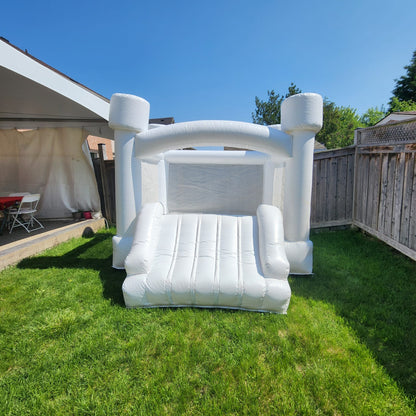 10ft x 10ft White Flat Top +  Front Slide