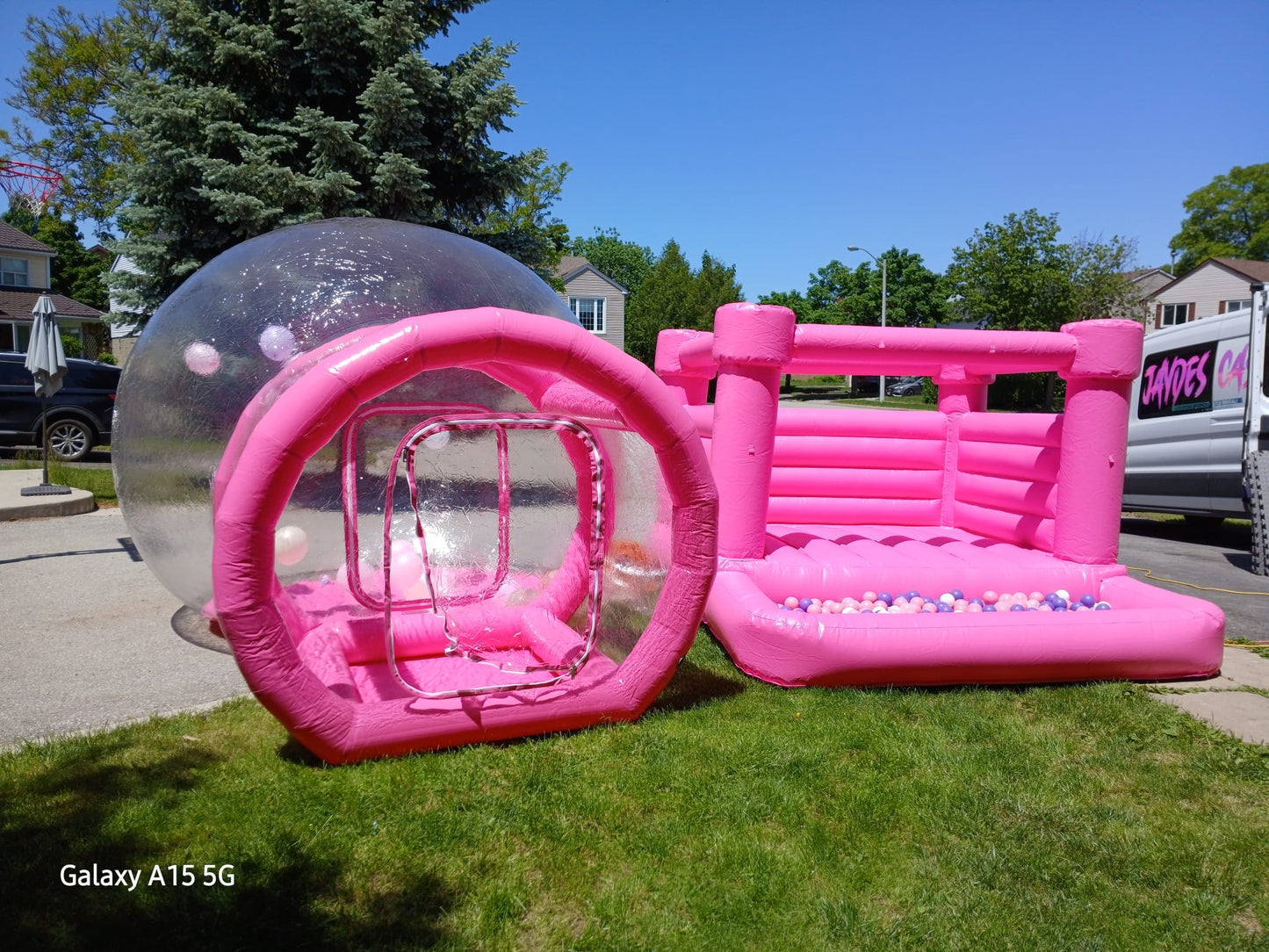 Rose Pink Balloon House