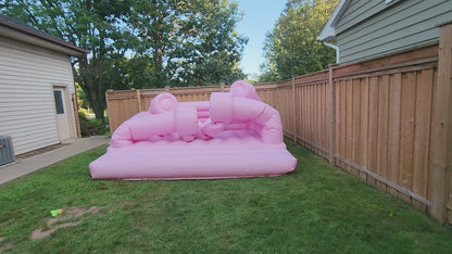 14ft x 14ft pink Bouncy Castle FOR SALE