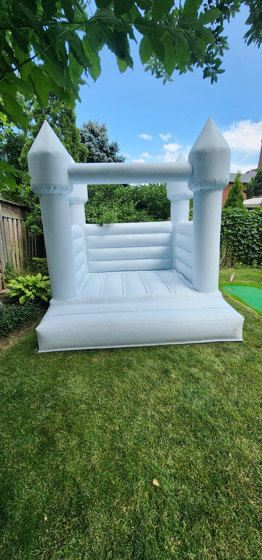 8ft x 8ft  Blue  Bouncy Castle