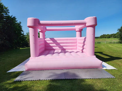 14ft x 14ft Pink Adult Bouncy Castle - Jayde's Bouncy Castle Rentals