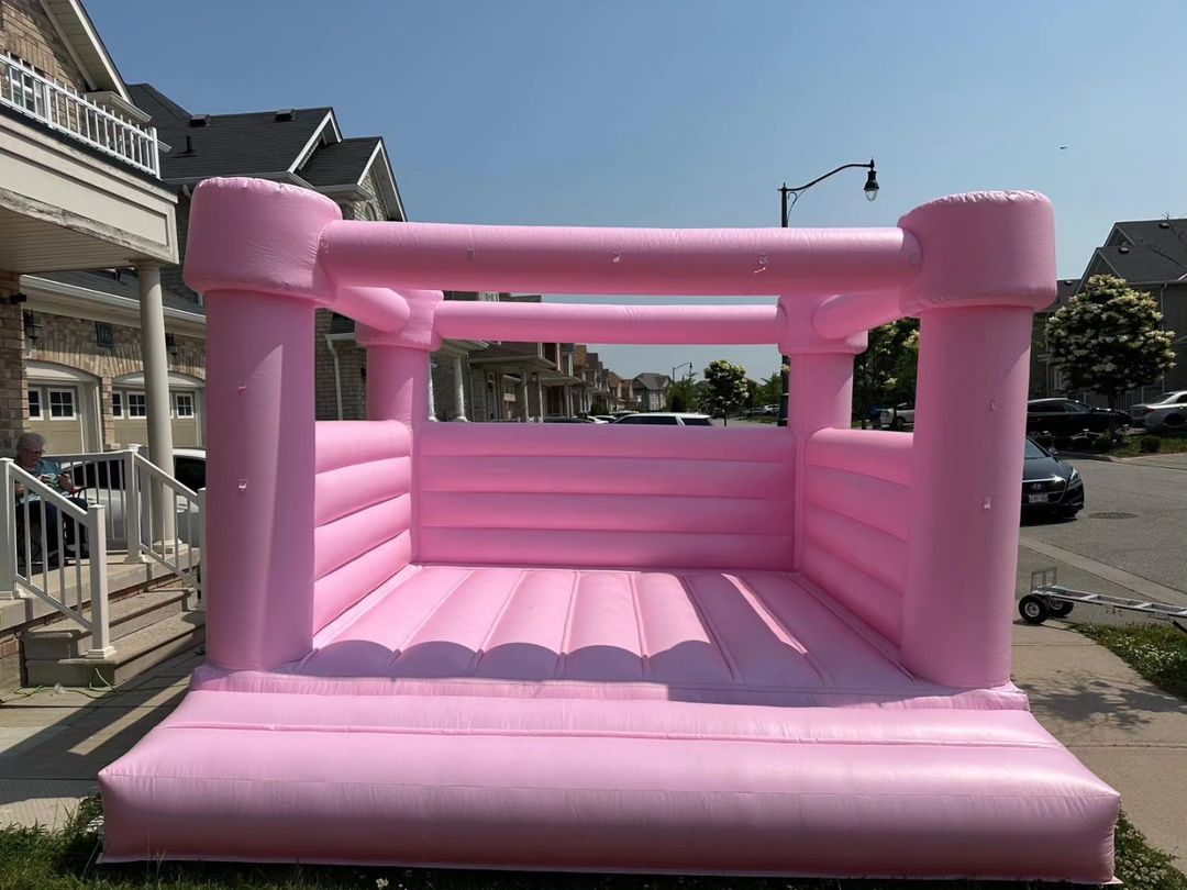 14ft x 14ft Pink Adult Bouncy Castle - Jayde's Bouncy Castle Rentals