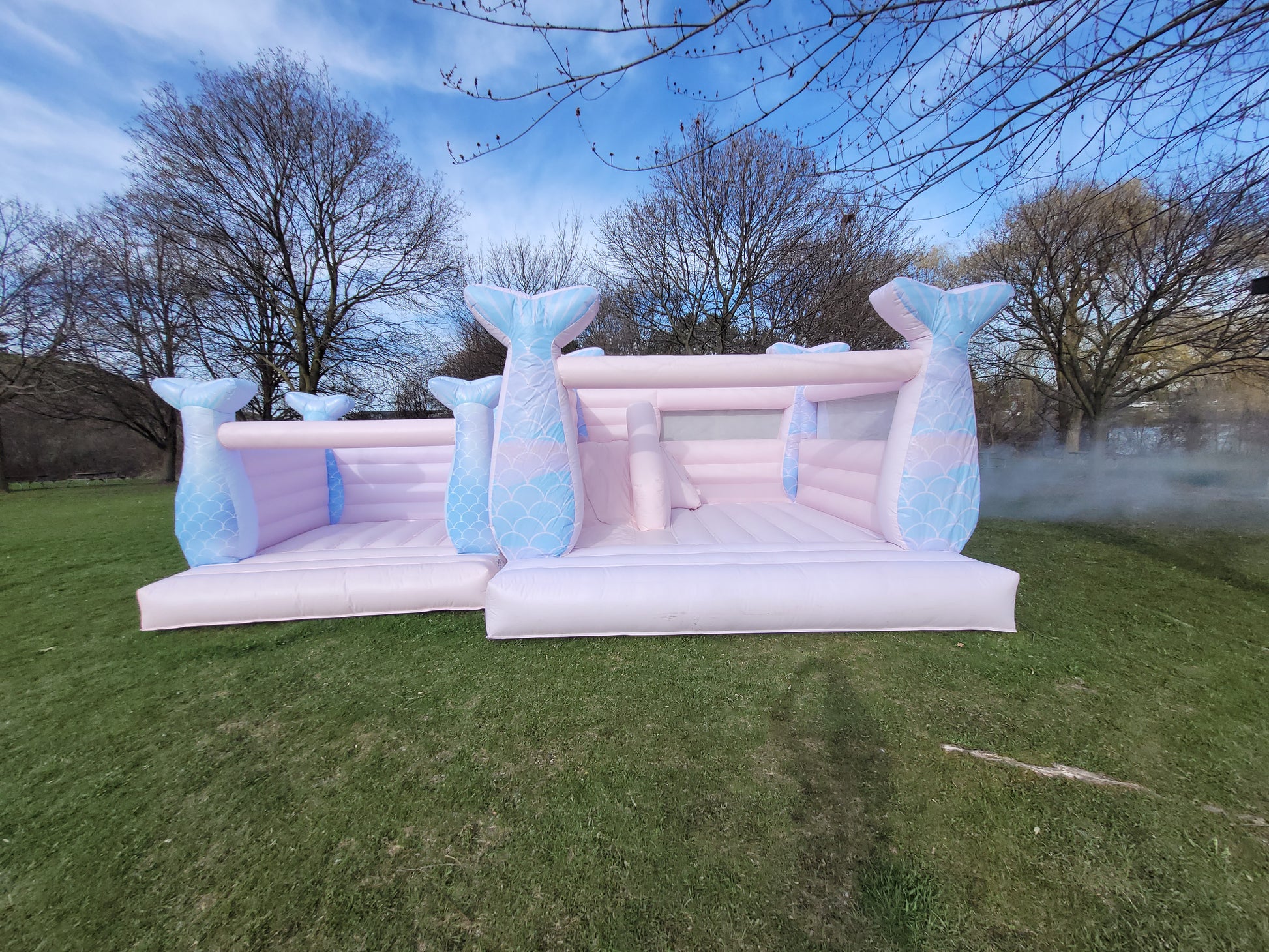 10ft x 10ft Mermaid Bouncy Castle - Jayde's Bouncy Castle Rentals